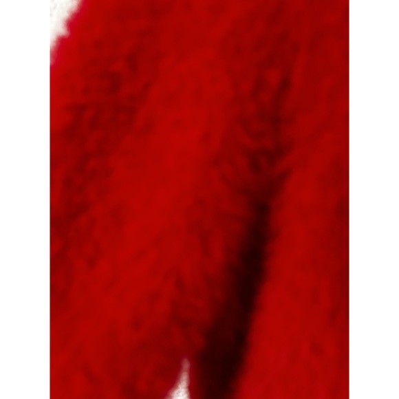 Bar III $60 Women's Fuzzy Sweater Stretchy Red  Medium New Holiday Macy’s Cozy - Picture 4 of 8